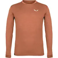 Salewa - Puez Melange Dry L/S Tee - Camiseta funcional size M, naranja