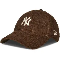 New Era Gorra deportiva '9FORTY MLB New York Yankees Winter Borg' beige claro / marrón