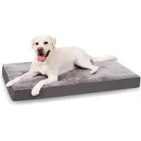Merkloos Cama ortopédica para perros de gran tamaño, lavable, con fundas impermeables