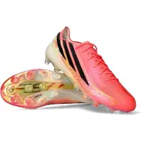 Adidas adidasBota de fútbol F50 Hyperfast Elite césped artificial 42 2/3 Solar Turbo / Core Black / Gold Metallic Unisex