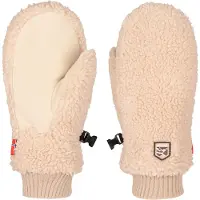 TROLLKIDS - Kid's Trollfjord Mitten - Guantes size 4 - 6-7 Years, beige