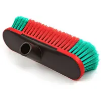 Vikan Cepillo de lavado ovalado para automóvil de 25 cm con suministro de agua