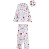 Next Pijama 'Capybara' azul claro / verde claro / rosa / blanco