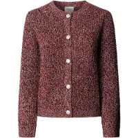 Pepe Jeans Cárdigan 'Ariela' baya / rojo / rojo oscuro / blanco