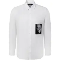 Karl Lagerfeld Camisa negro / blanco