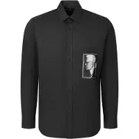 Karl Lagerfeld Camisa negro / blanco