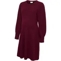 Mamalicious Vestido de punto 'MLBREE' rojo rubí
