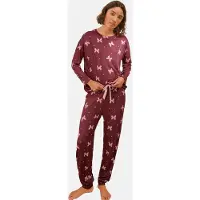 Friends Like These Pijama rosa claro / borgoña