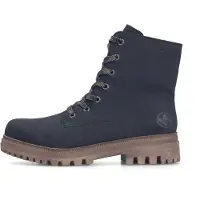 Rieker Botines con cordones marino