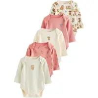 Next Pijama entero/body beige claro / brocado / menta / pitaya