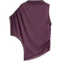 Next Blusa rojo vino / blanco