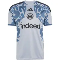 Adidas Camiseta de fútbol 'Eintracht Frankfurt 26/27' azul oscuro / gris plateado / negro / blanco