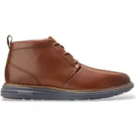 Cole Haan para hombre. C38686 Botines de Piel Original Grand Remastered marrón (45), Plano, Cordones, Casual, outlet 2026.