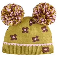 Next Gorra chocolate / kiwi / rosa