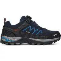 CMP - Rigel Low Fitgo Trekking Shoes WP 3Q13587 - Zapatillas multideporte size 39, negro/azul
