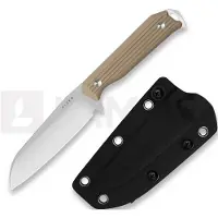Kizer Cutlery Cuchillo Begleiter Fix AEB-L, Brown G-10