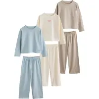 Next Pijama 'Capybara' beige / beige oscuro / azul claro