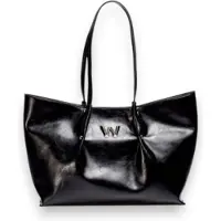 Wonders para mujer. WB-54023_941_5792 Bolso Naysa Negro (OSFA), Clásico, Polipiel, outlet 2026.
