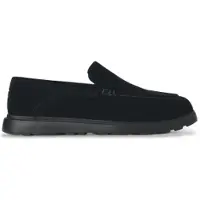 Ugg para hombre. 1180472 Mocasines de Piel Shep negro (44), Plano, Ante, Ninguno, Casual, outlet 2026.