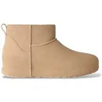 Ugg para mujer. 1180412 Botines de Piel Classic Mini Enwrap beige (39), Plano, Ninguno, Casual, outlet 2026.