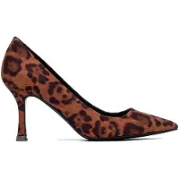 Xti para mujer. 14644503-LEOPARDO Zapatos 146445 marrón (39), 5 a 8cm, Ninguno, Casual, Fiesta, Animal print, outlet 2026.