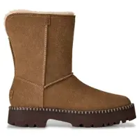Ugg para mujer. 1184492 Botas de piel Uptowner Short marrón (38), 3 a 5cm, Ante, Ninguno, Casual, Bronce, outlet 2026.