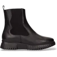 Wonders para mujer. A-4422_5078_5792 Botines de Piel Flexfly 22 Negro (38), Plano, Cremallera, Casual, outlet 2026.