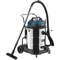 HBM aspirador de obra en seco y húmedo 2 x 1200 W, 60 L