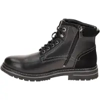 Camel active Botas con cordones 'Boston' negro