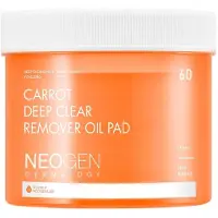 Neogen - Discos de Algodón Removedores de Maquillaje Dermalogy Carrot Deep Clear Remover Oil Pad