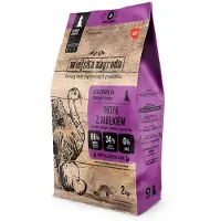 Wiejska zagroda : Pavo con manzana para cachorros - alimento seco para perros - 2 kg
