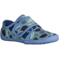 Affenzahn - Kid's Slippers Cotton Movy - Zapatillas de estar por casa size 30, azul