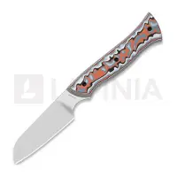 Kizer Cutlery Whip Tail 1131A2, Satin AEB-L, Vortex Pattern Micarta &amp; GID G10 cuchillo de hoja fija, diseño de Jordan Scolman