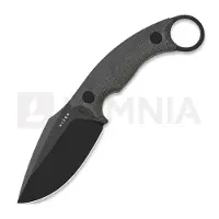 Kizer Cutlery Cuchillo Cabox II, Black Micarta, Black PVD