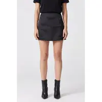ARKET Jente Satin Skirt Black Talla: 38 | Mini Faldas Outlet | Mujer | Negro