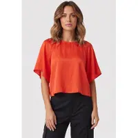 ARKET Isa Top Orange Talla: 36 | Blusas Outlet | Mujer | Naranja