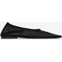 ARKET Junie Mesh Ballerina Black Talla: 37 | Bailarinas Outlet | Mujer | Negro