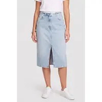ARKET Jabba Denim Skirt Blue Talla: 36 | Faldas Midi Outlet | Mujer | Azul