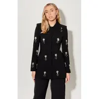 Odd Muse Crystal Jacket Black Talla: XS | Blazers Outlet | Mujer | Negro