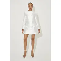 Odd Muse Satin Mini Skirt White Talla: XS | Mini Faldas Outlet | Mujer | Blanco
