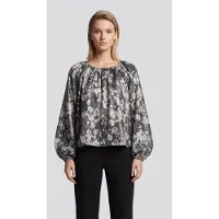 ARKET Hebe Aop Metallic Lurex Blue Talla: 34 | Manga Larga Outlet | Mujer | Azul
