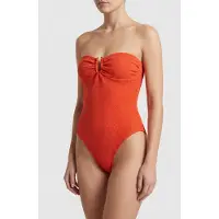 ARKET Malta Structure Swimsuit Orange Talla: 34 | Bañadores Outlet | Mujer | Naranja
