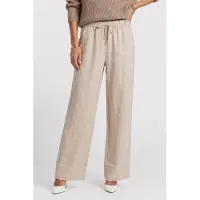 ARKET Ludvig Linen Trousers Beige Talla: S | Pantalones Outlet | Mujer | Blanco