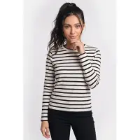 ARKET Nina Signature Long-sleeve White Talla: M | Camisetas de Seda Outlet | Mujer | Blanco