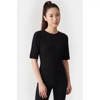 ARKET Cuba Top Black Talla: M | Camisetas de Seda Outlet | Mujer | Negro
