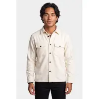 ARKET Balsta Wool Shirt Beige Talla: 54 | Manga Larga Outlet | Hombre | Marrón