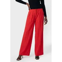 ARKET Elra Trousers Red Talla: 32 | Pantalones Formales Outlet | Mujer | Rojo