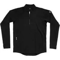 Devold - Endurance Merino Zip - Camiseta de merino size L, negro