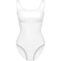 Cfab Body moldeador 'Tank Sculpting Bodysuit with Slip' blanco