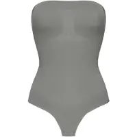 Cfab Body moldeador 'Trägerloser Bodysuit Sculpting Shapewear mit String' grafito
